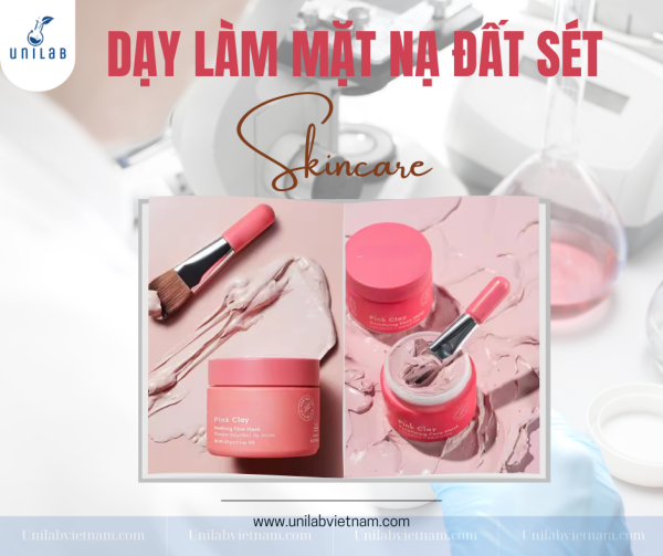 Học Làm Mặt Nạ Đất Sét Hồng