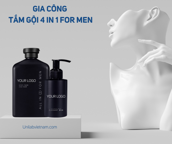Gia Công Tắm Gội 3 Trong 1 Dành Cho Nam