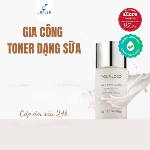 Gia Công Toner Dạng Sữa