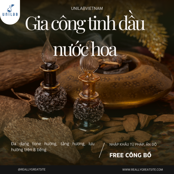 Gia Công Tinh Dầu Nước Hoa