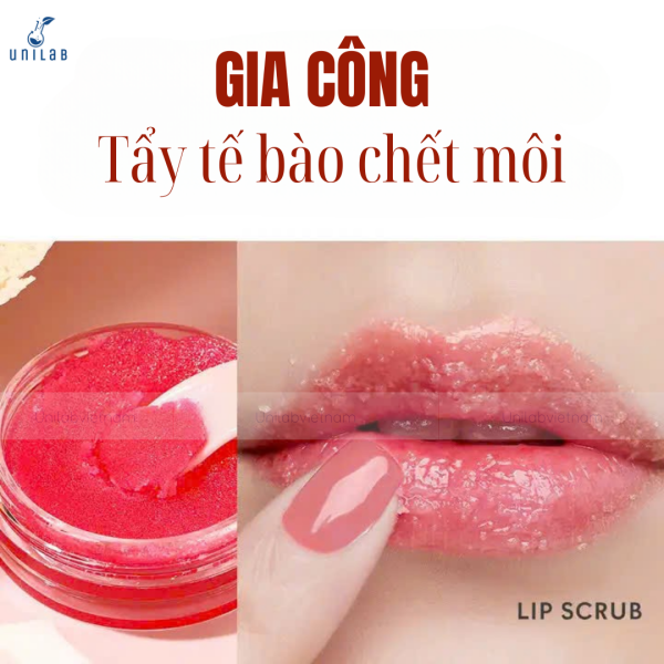 Gia Công Tẩy Tế Bào Chết Môi