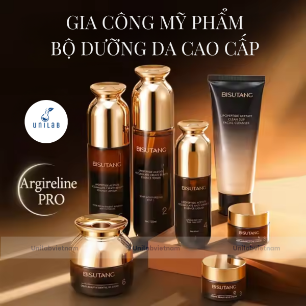 Gia Công Bộ Mỹ Phẩm Dưỡng Da Cao Cấp