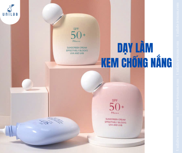 Học Cách Làm Kem Chống Nắng