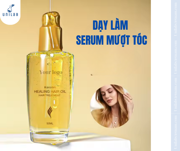 Dạy làm serum mượt tóc