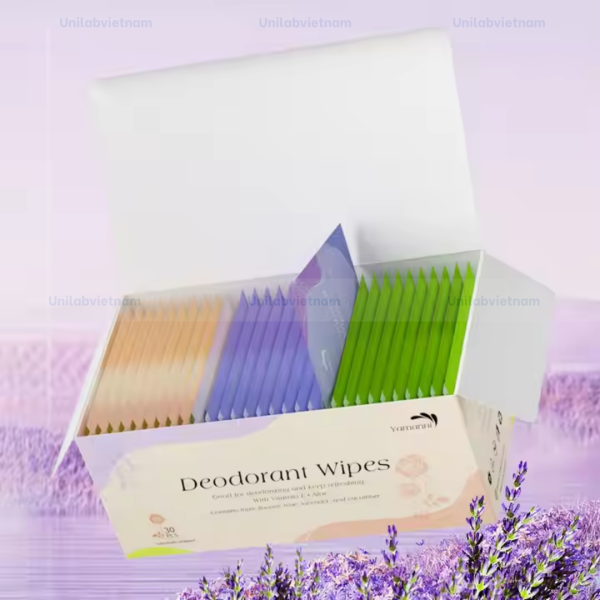 Gia Công Khăn Ướt Khử Mùi Cơ Thể