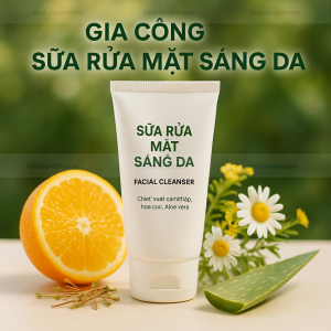 Gia Công Sữa Rửa Mặt Sáng Da