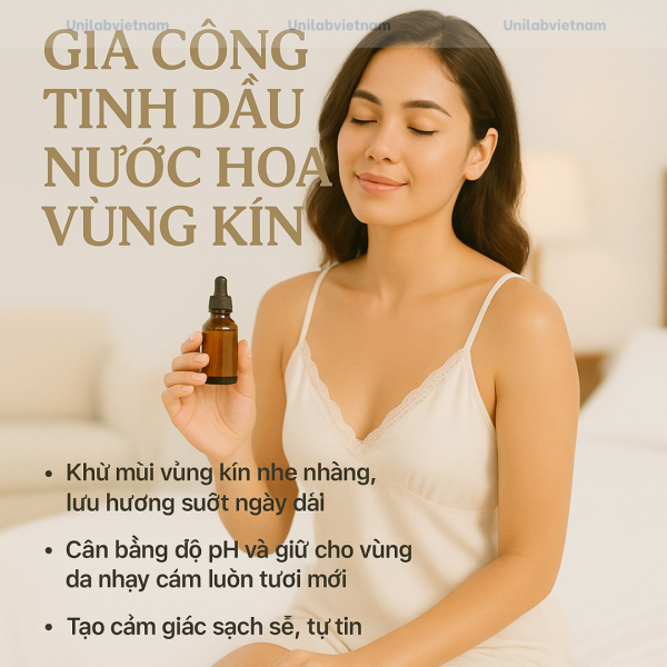 Gia Công Tinh Dầu Nước Hoa Vùng Kín