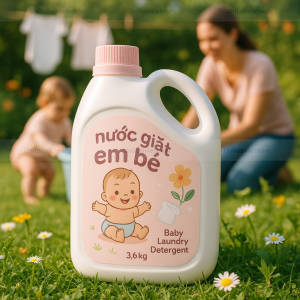 gia công nước giặt em bé