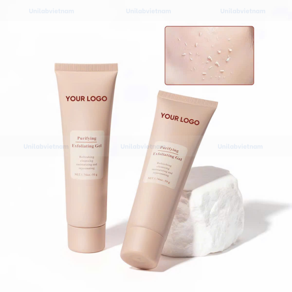 Gia Công Gel Tẩy Tế Bào Chết Da Mặt
