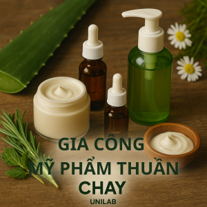 Gia công mỹ phẩm thuần chay