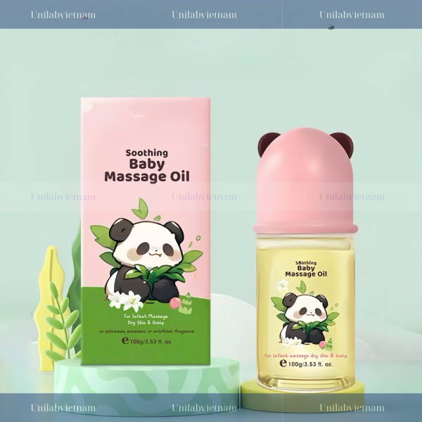 gia công dầu massage em bé