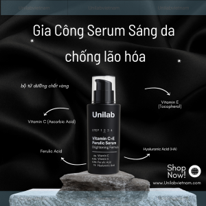 Gia công serum sáng da vitamin C