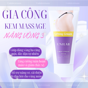 Gia Công Kem Massage Nâng Vòng Ba