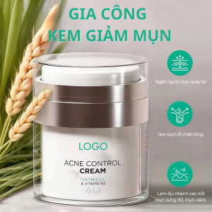 Gia công kem giảm mụn