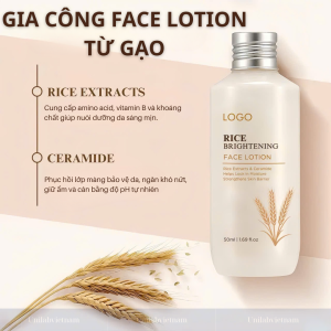 Gia Công Kem Face Lotion Gạo