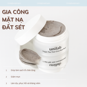 gia công mặt nạ đất sét