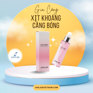Gia công xịt khoáng Collagen căng bóng