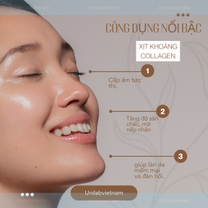 Gia công xịt khoáng Collagen căng bóng