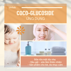 Coco-Glucoside – Chất Tạo Bọt Dịu Nhẹ