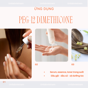 PEG-12 DIMETHICONE – SILICONE TAN NƯỚC