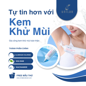 Gia Công Kem Khử Mùi Toàn Thân