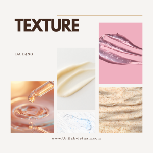 Điều Quan Trọng Của Texture Trong Sản Phẩm Mỹ Phẩm