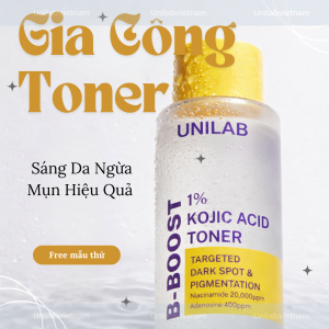 Gia Công Toner Sáng Da Ngừa Mụn