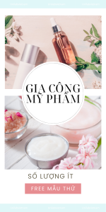 Gia Công Mỹ Phẩm Số Lượng Ít