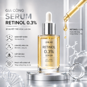 Gia công serum retinol 0.3%