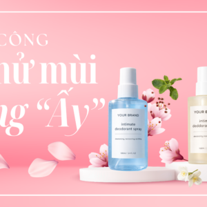 Gia công xịt khử mùi vùng kín