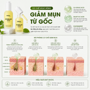 Gia công serum giảm mụn mờ thâm