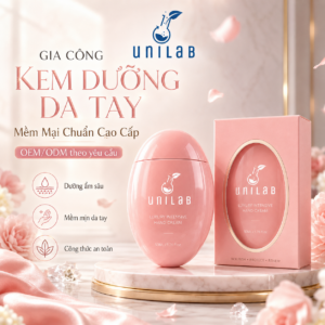 Gia công kem dưỡng da tay