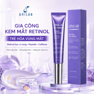Gia công kem mắt Retinol