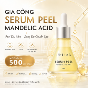 Gia công serum peel mandelic acid