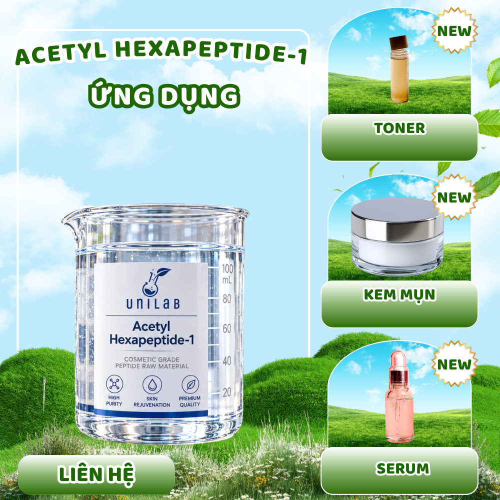 Acetyl Hexapeptide-1 – Peptide Cho Da Mụn
